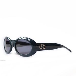 Gucci Kurt Cobain Style Blue Sunglasses